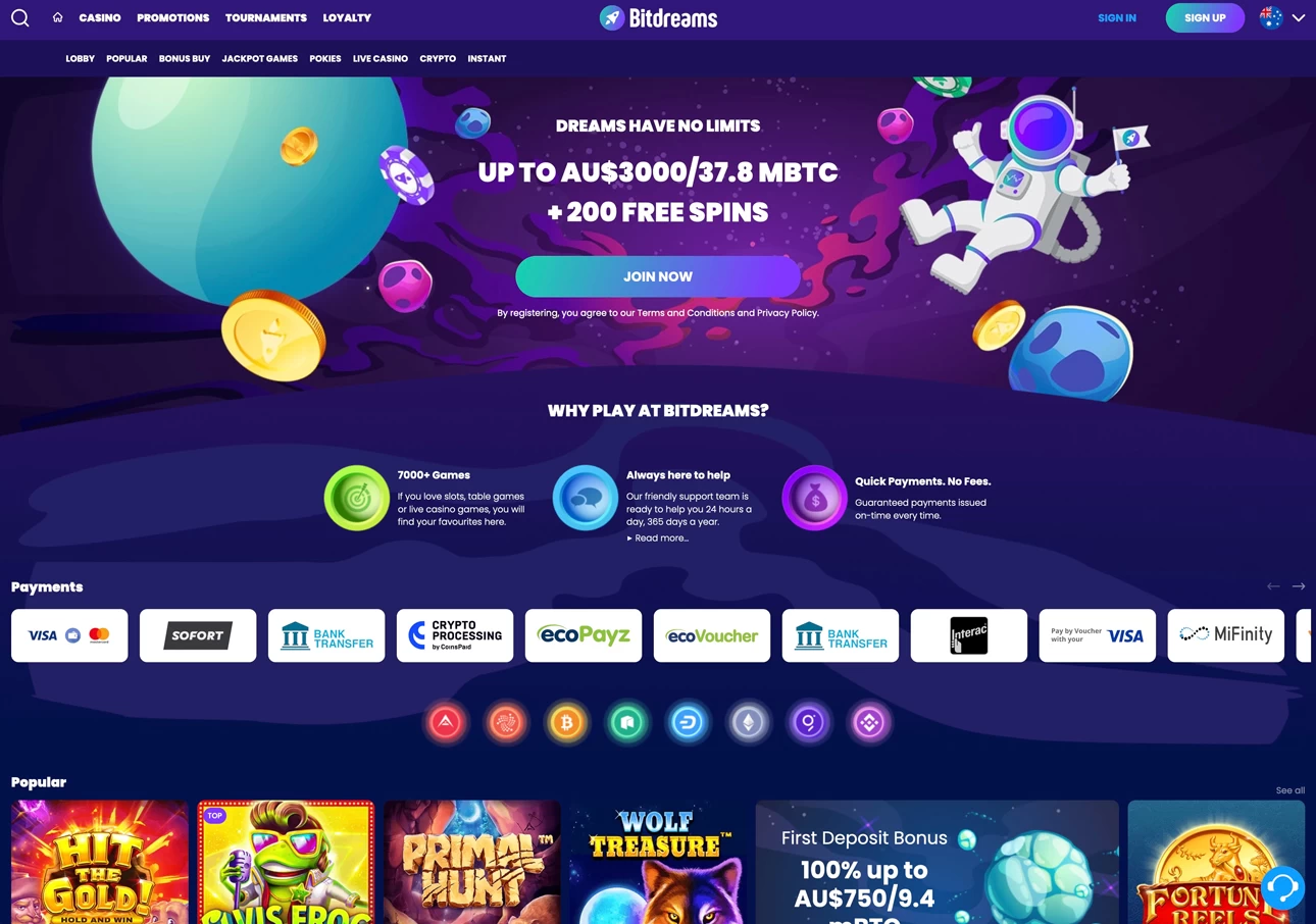 Bitdreams Casino Casino