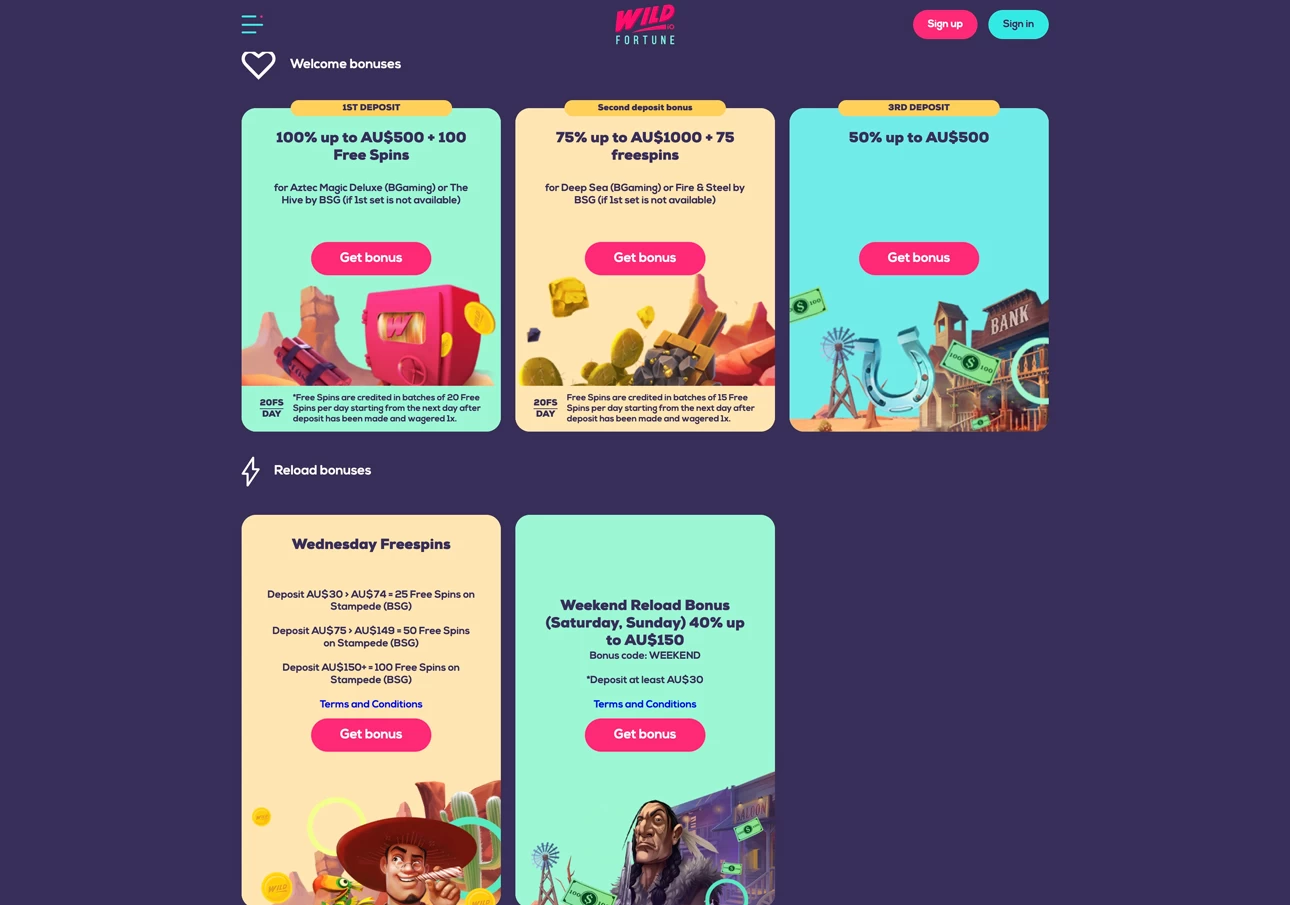 Wild Fortune Casino  Casino