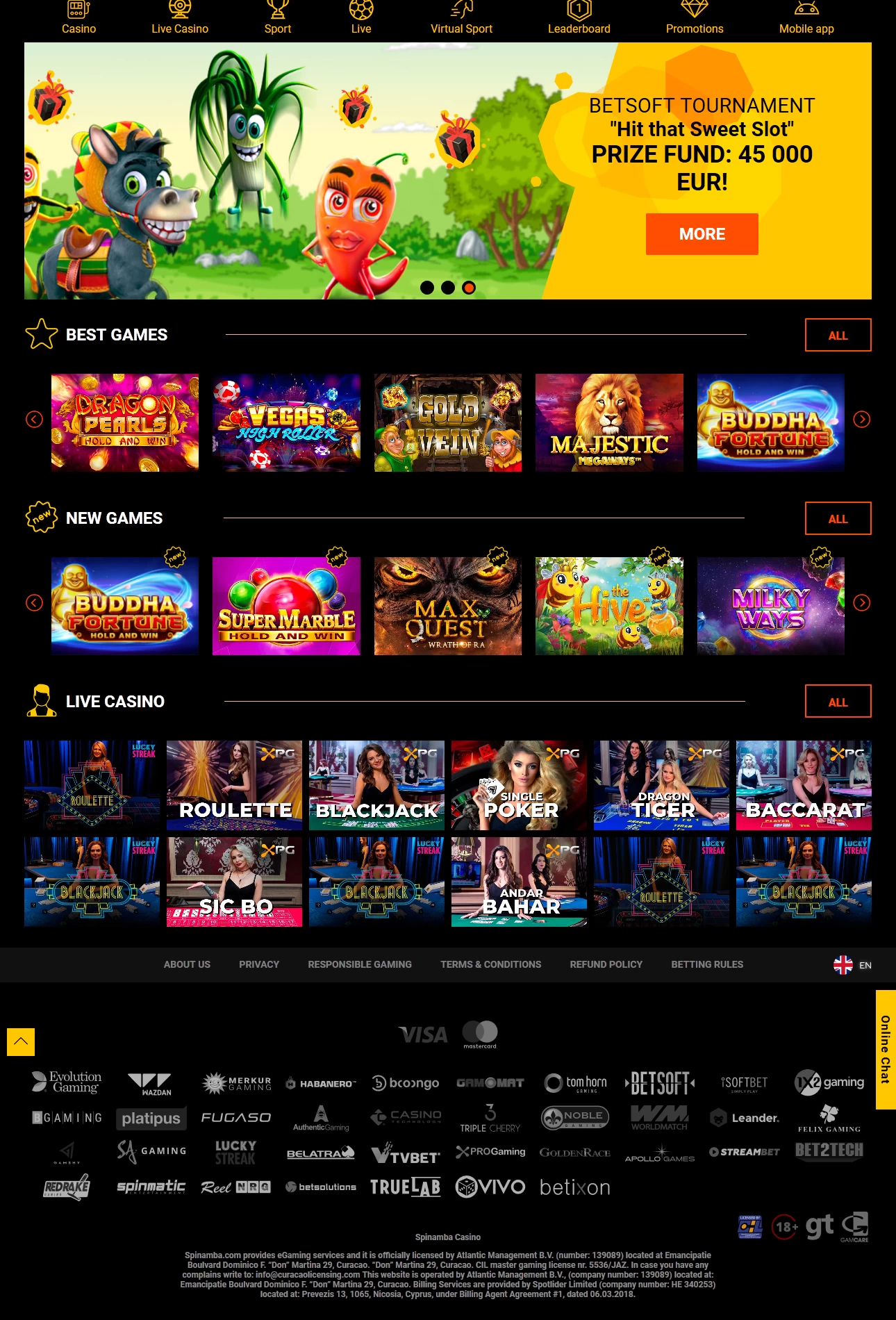 Spinamba Casino  Casino