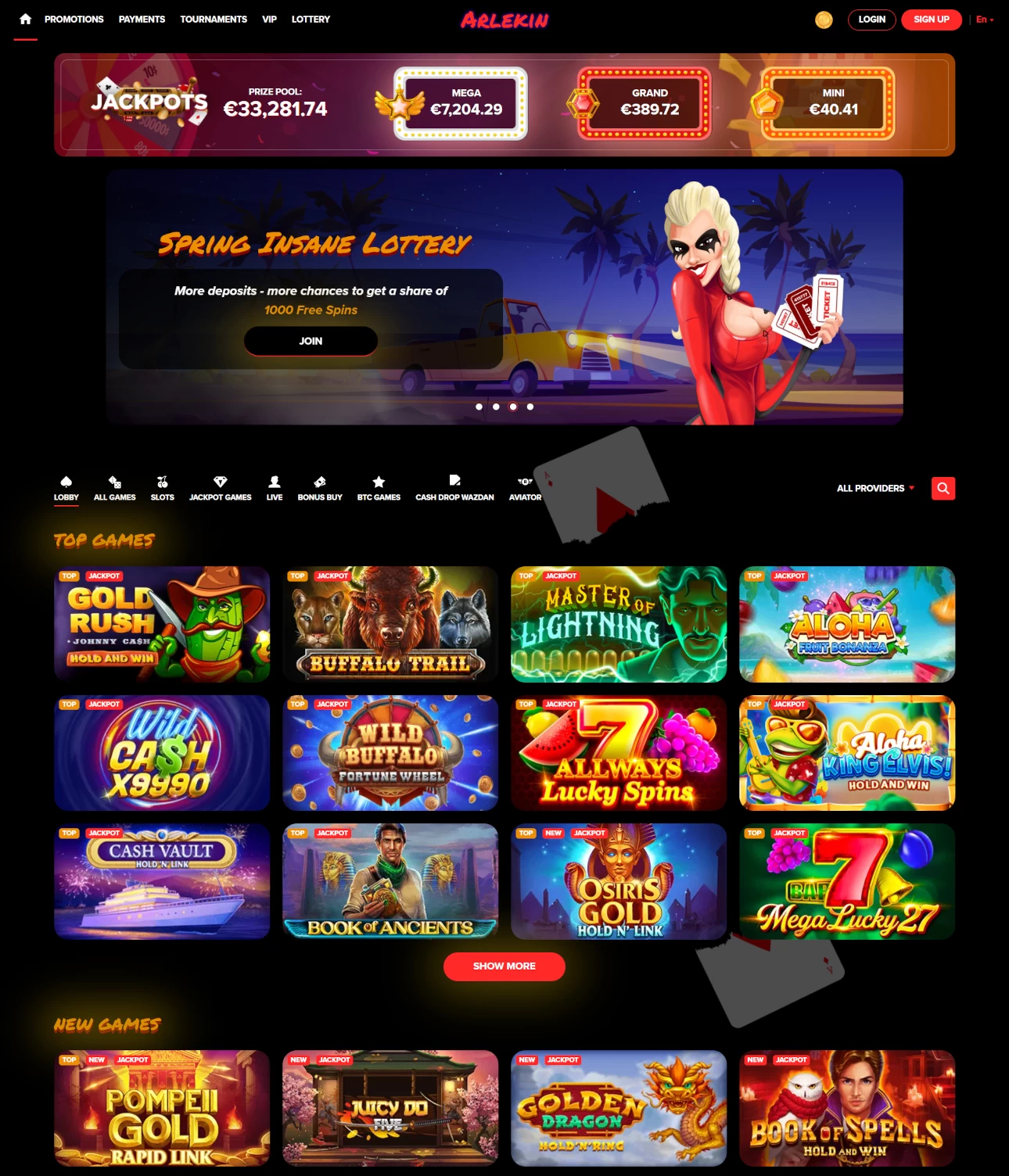 Arlekin Casino  Casino