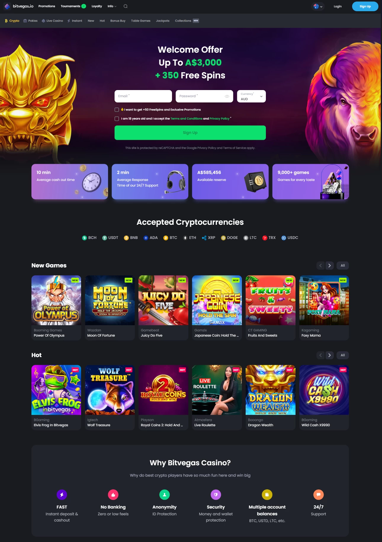 BitVegas Casino  Casino
