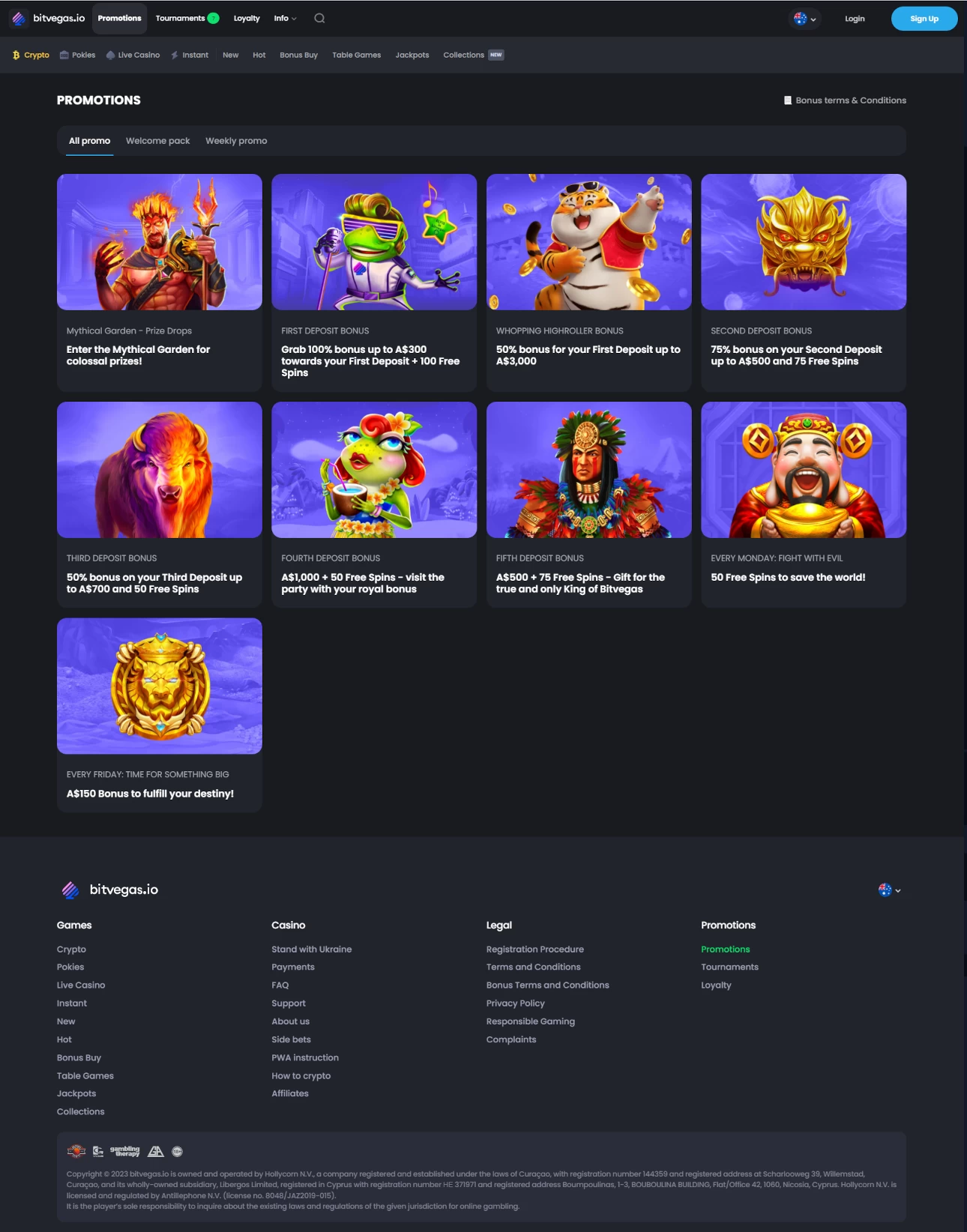 BitVegas Casino  Casino