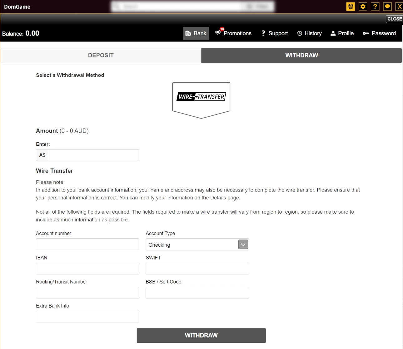 Domgame Casino  Casino