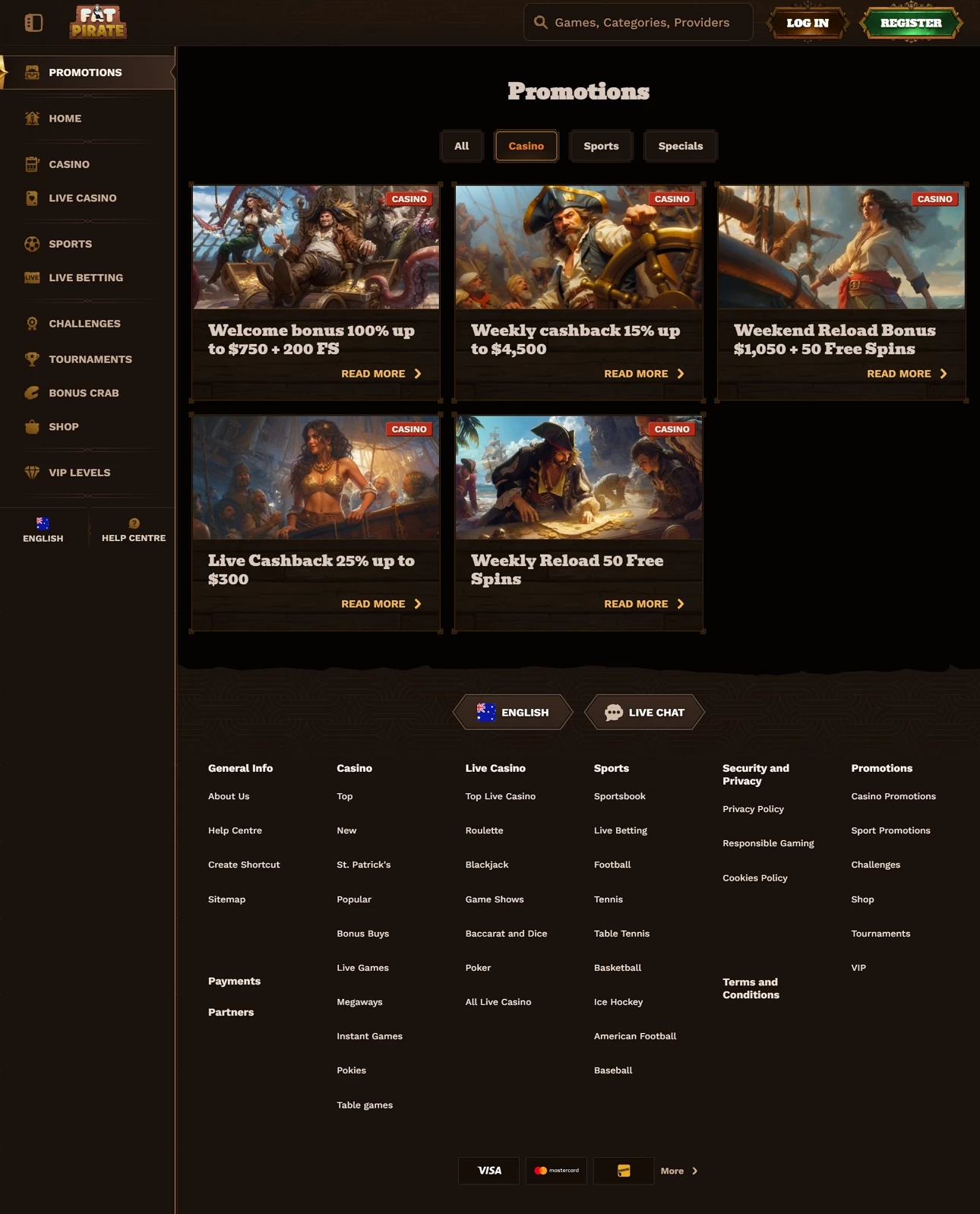 Fat Pirate Casino Casino