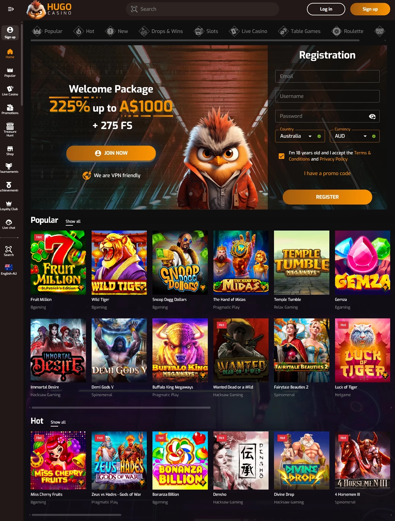 Hugo Casino  Casino