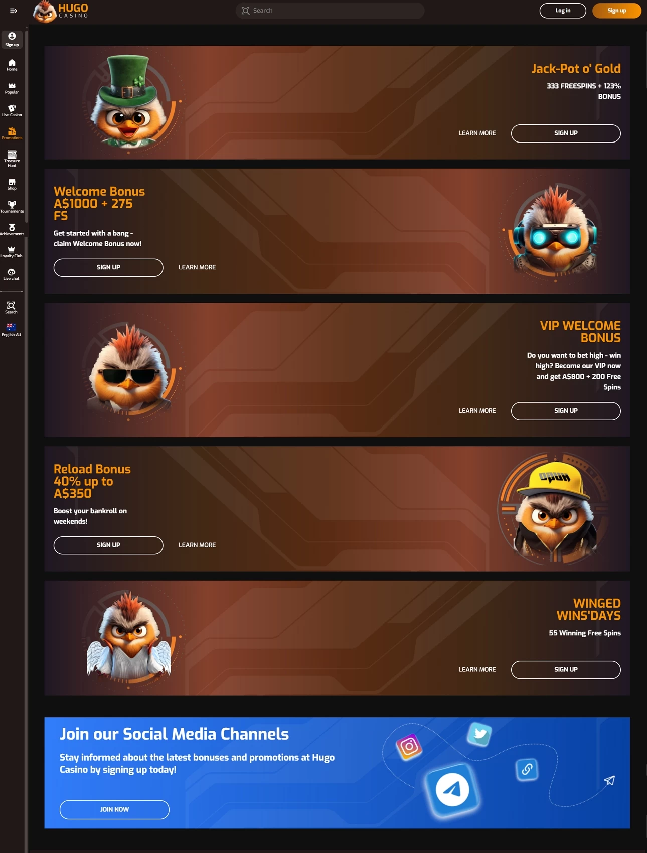 Hugo Casino  Casino