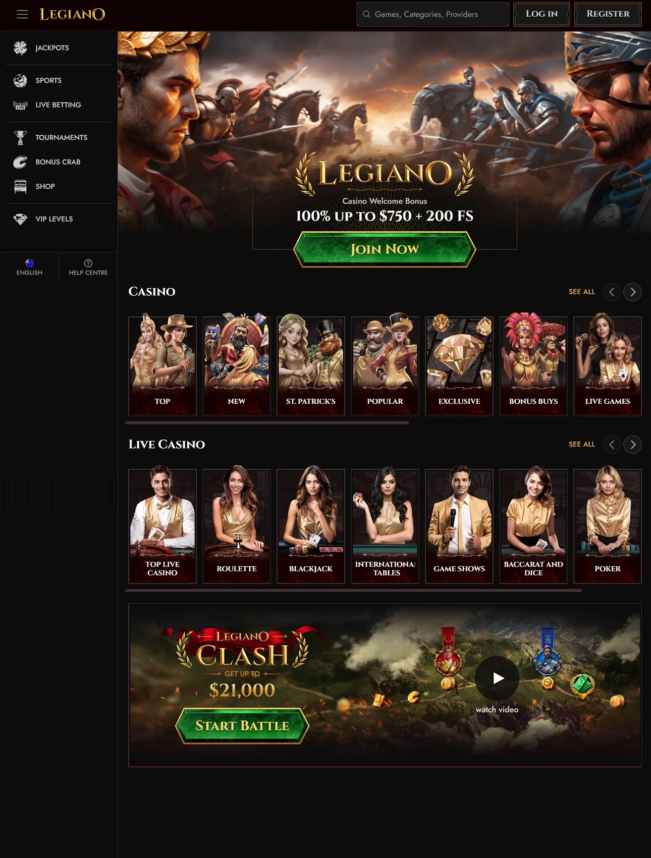 Legiano Casino Casino