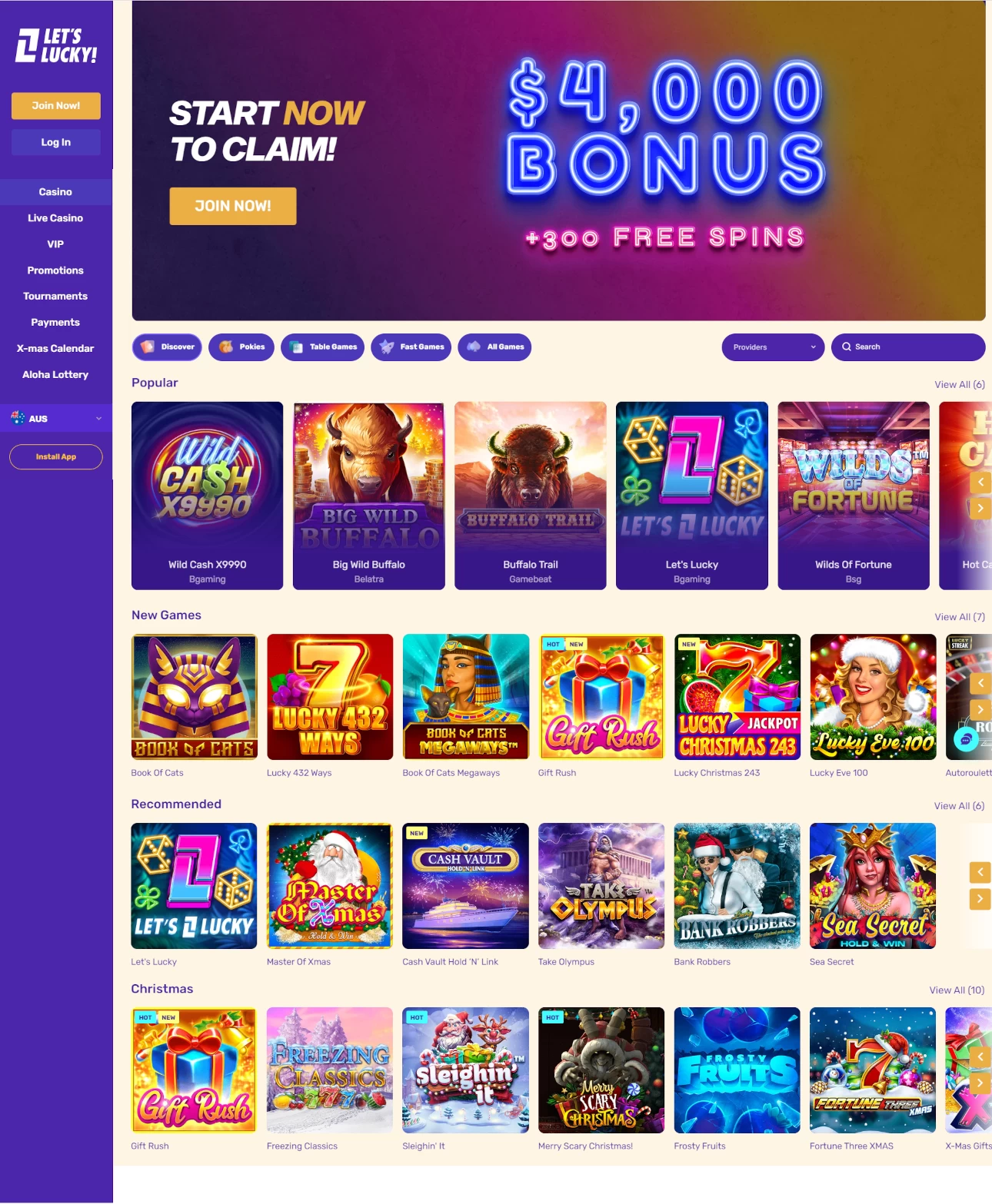 Let’s Lucky Casino  Casino