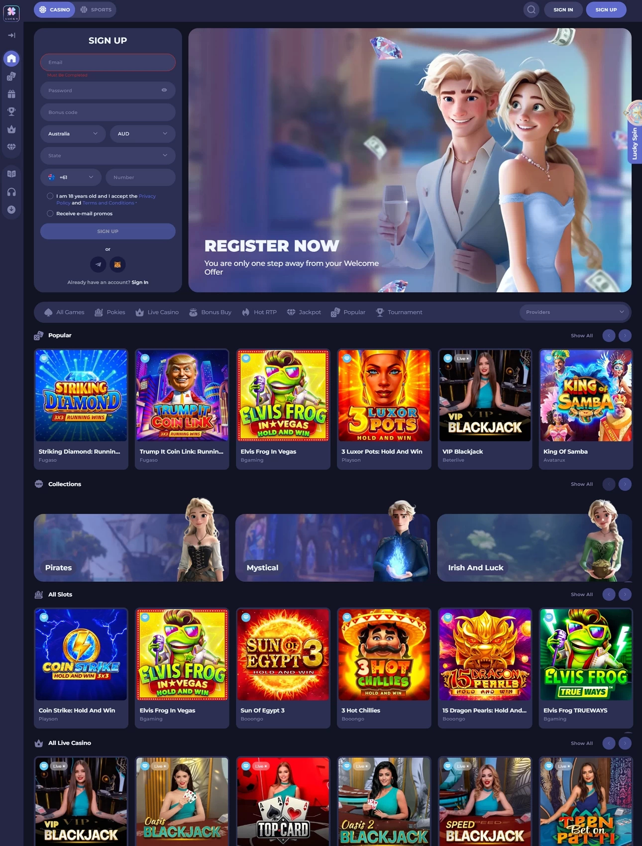 Lucky Friends Casino  Casino
