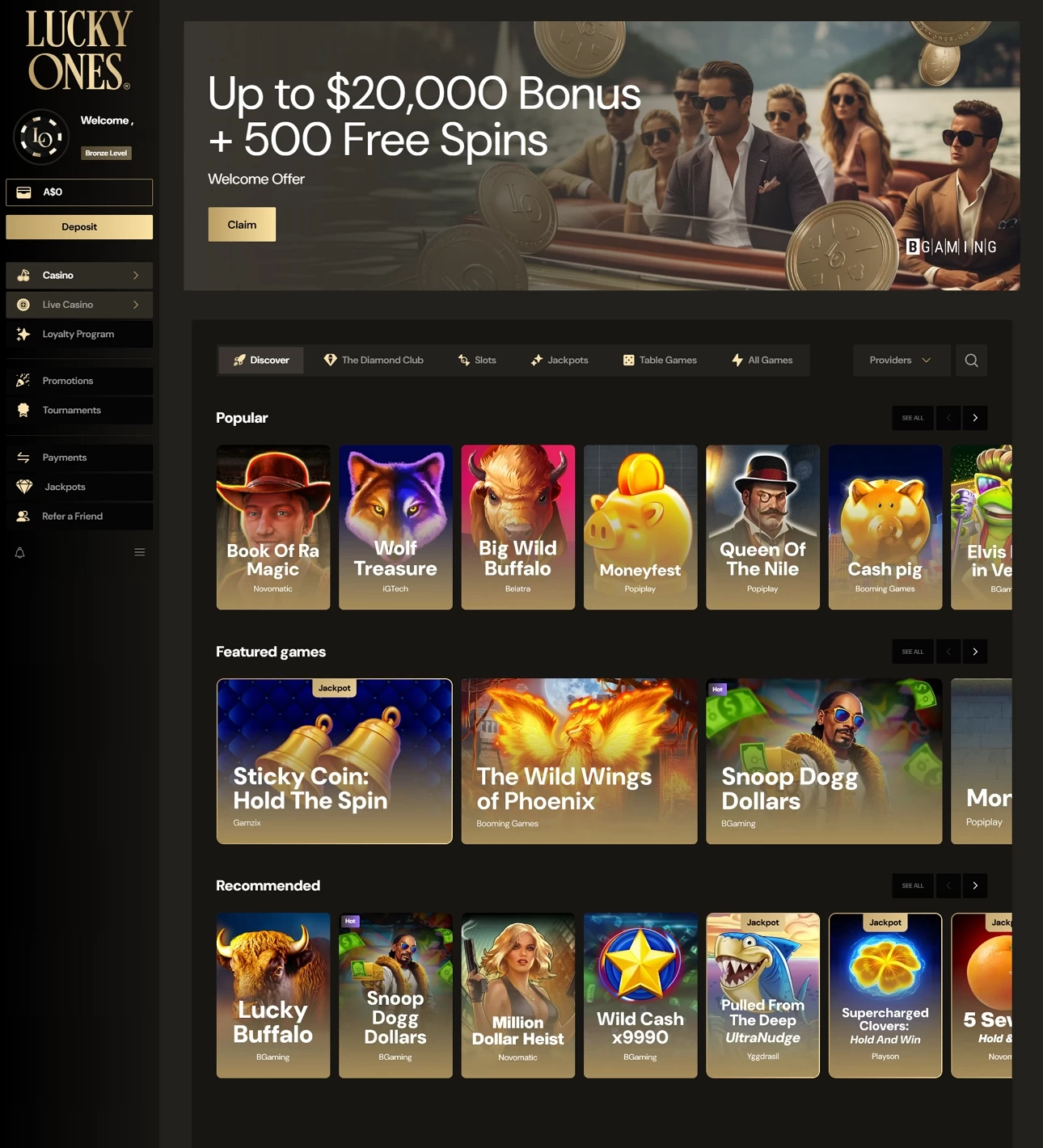 Lucky Ones Casino  Casino
