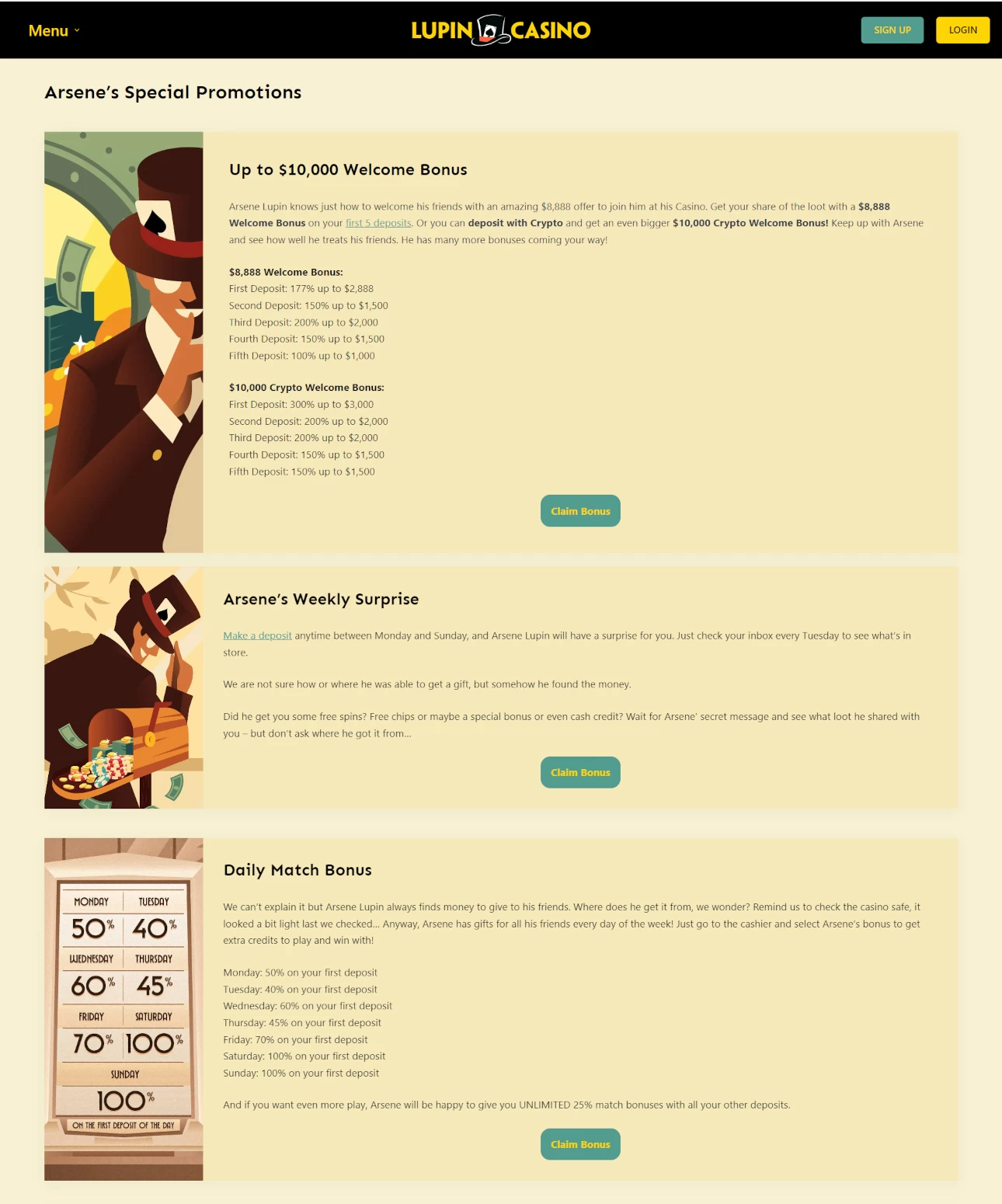 Lupin Casino Casino