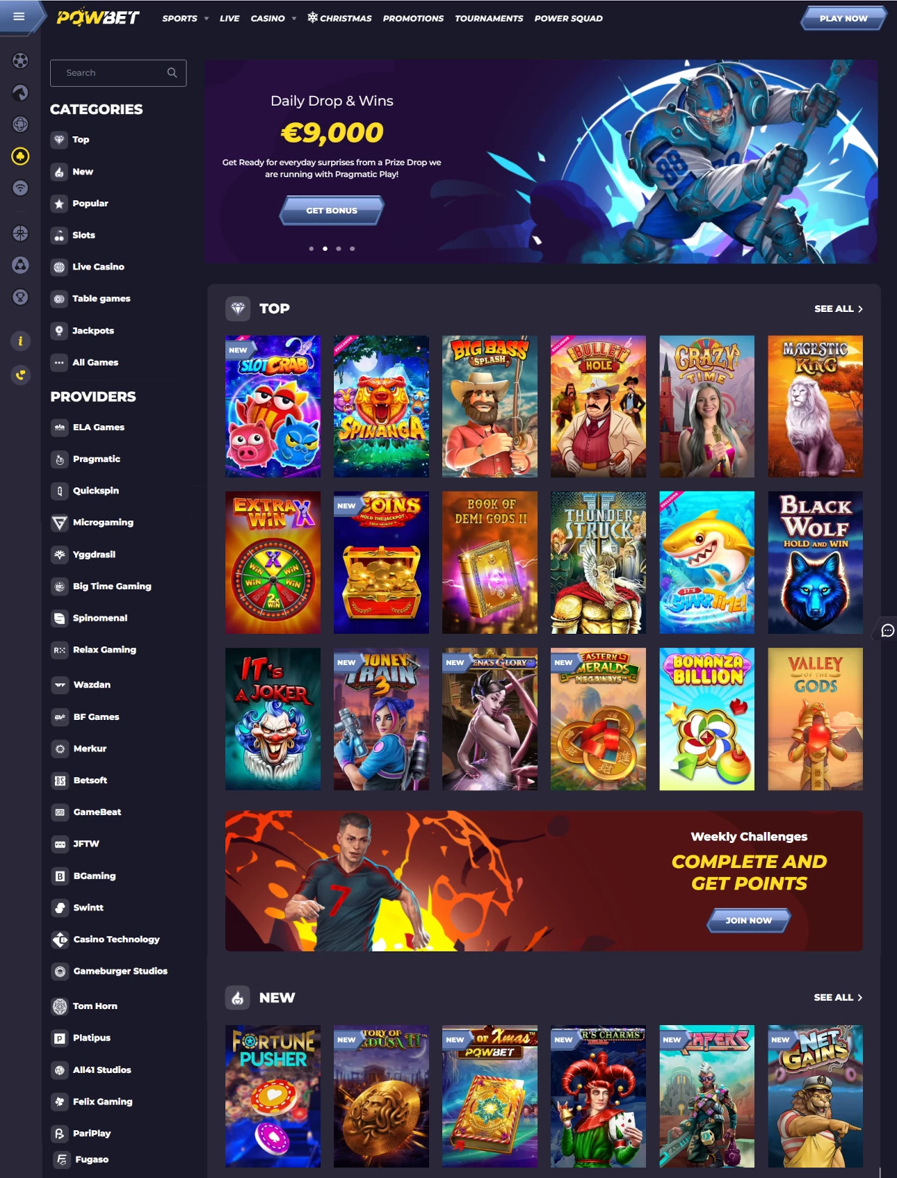 Powbet Casino  Casino