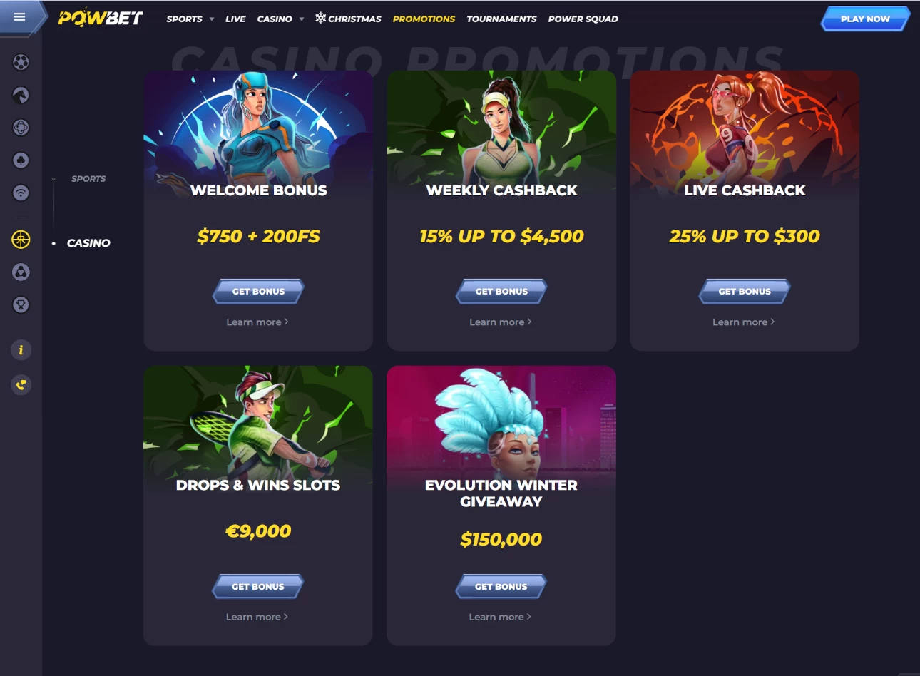 Powbet Casino  Casino