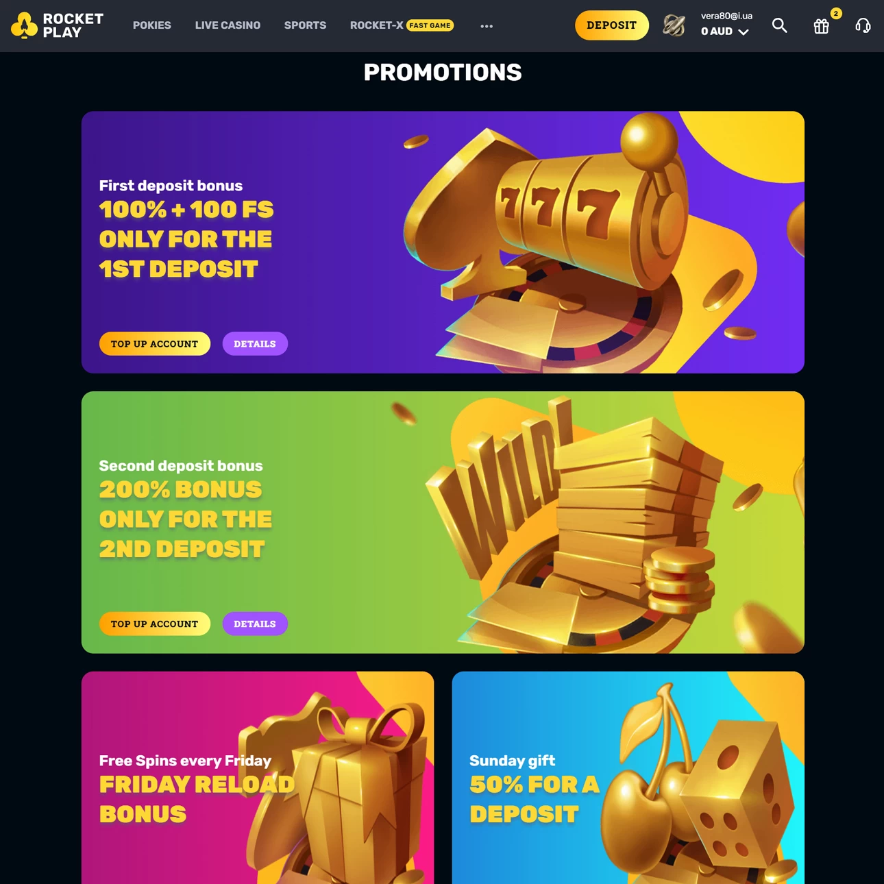 Rocket Play Casino  Casino