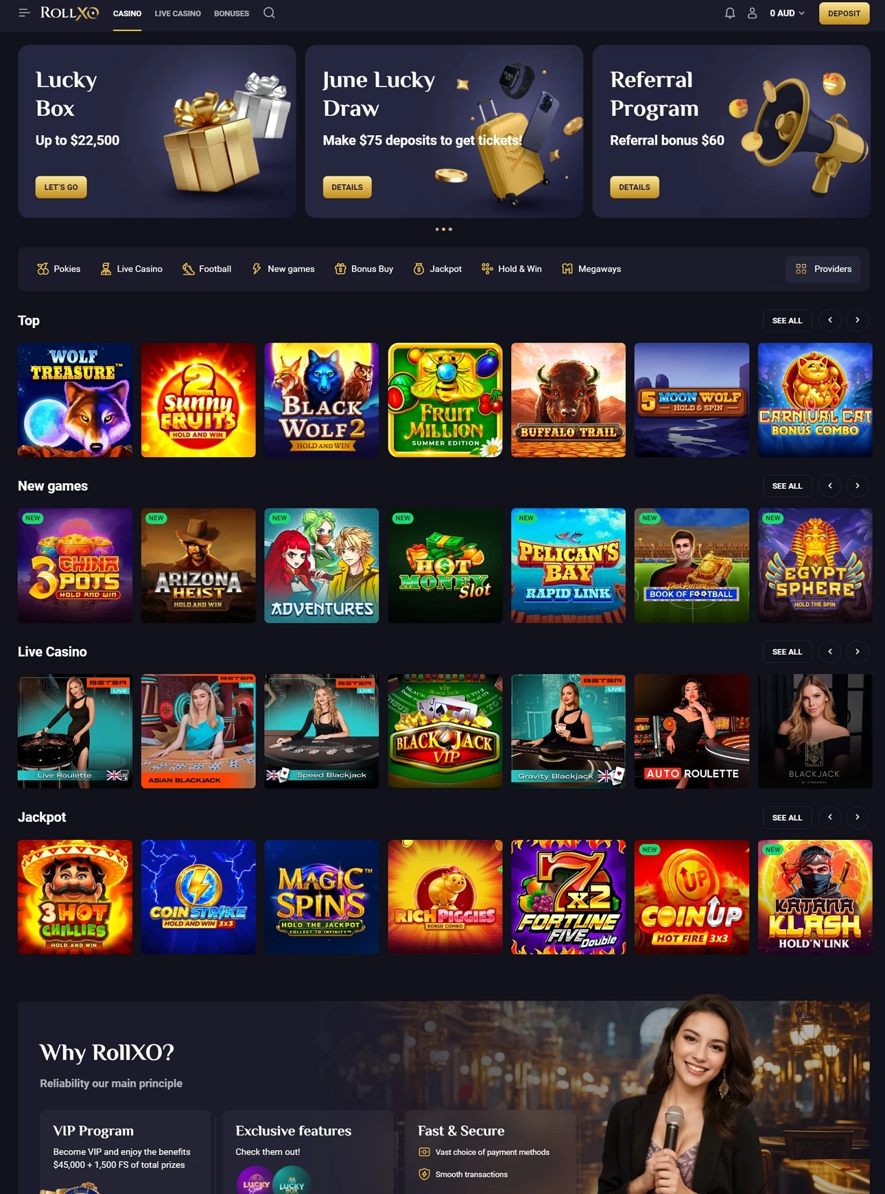 RollXO Casino Casino