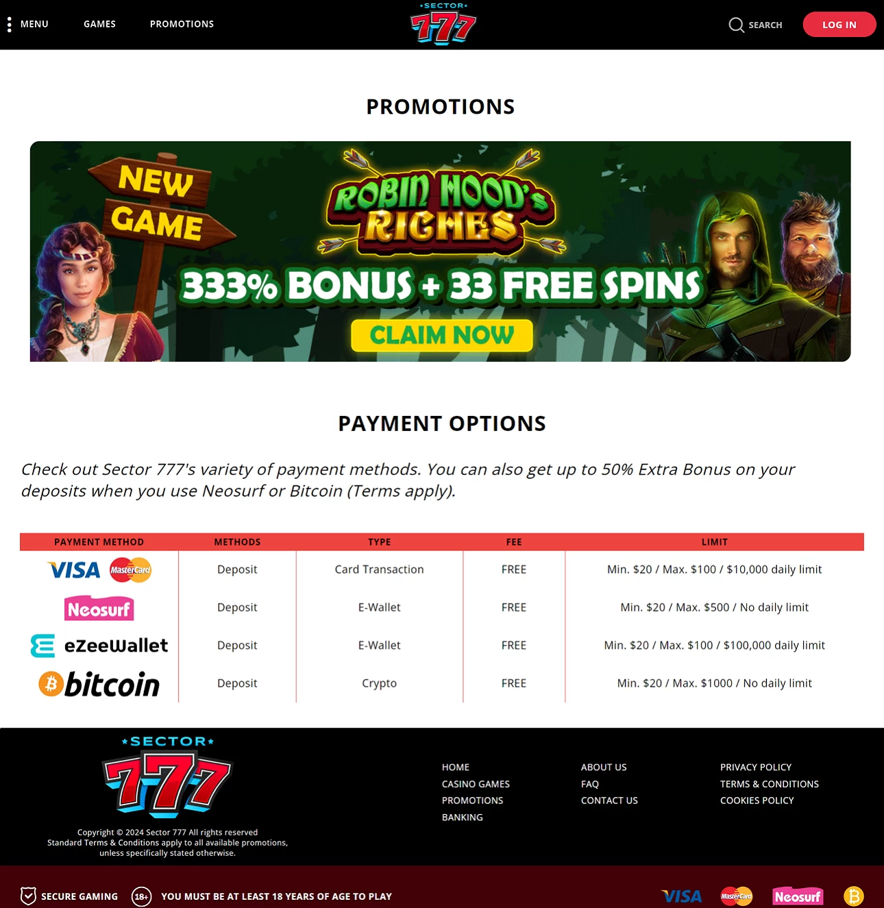 Sector 777 Casino  Casino