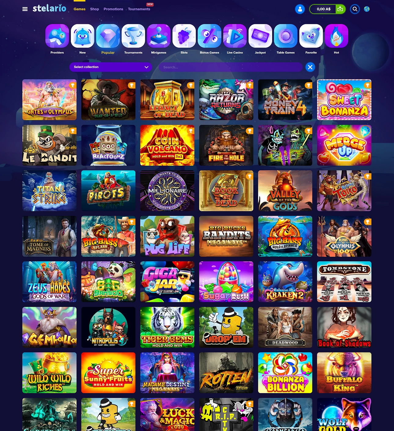 Stelario Casino  Casino
