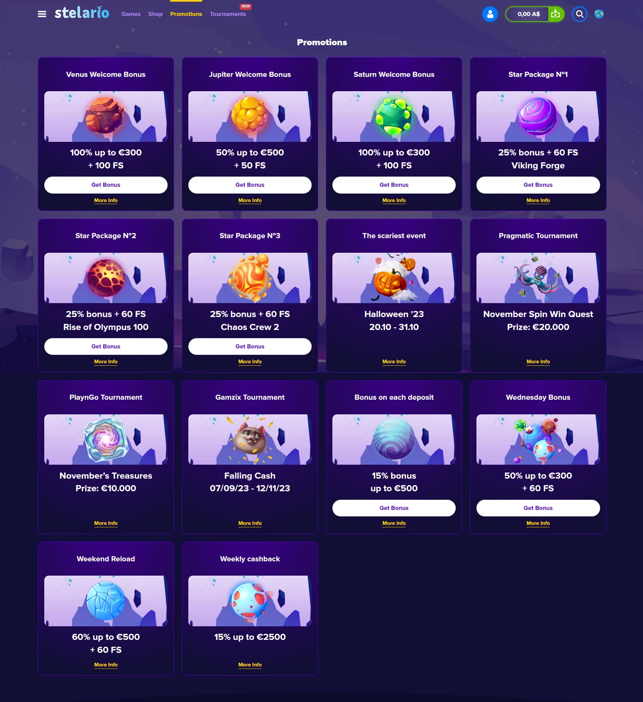 Stelario Casino  Casino