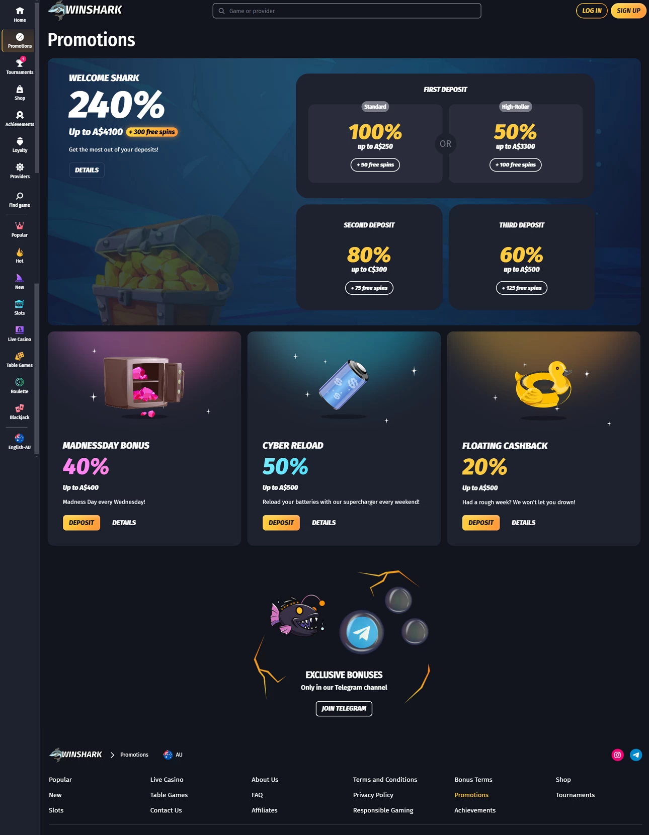 Winshark Casino Casino