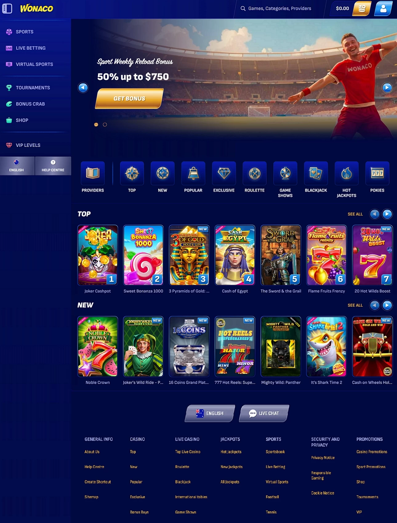 Wonaco Casino Casino