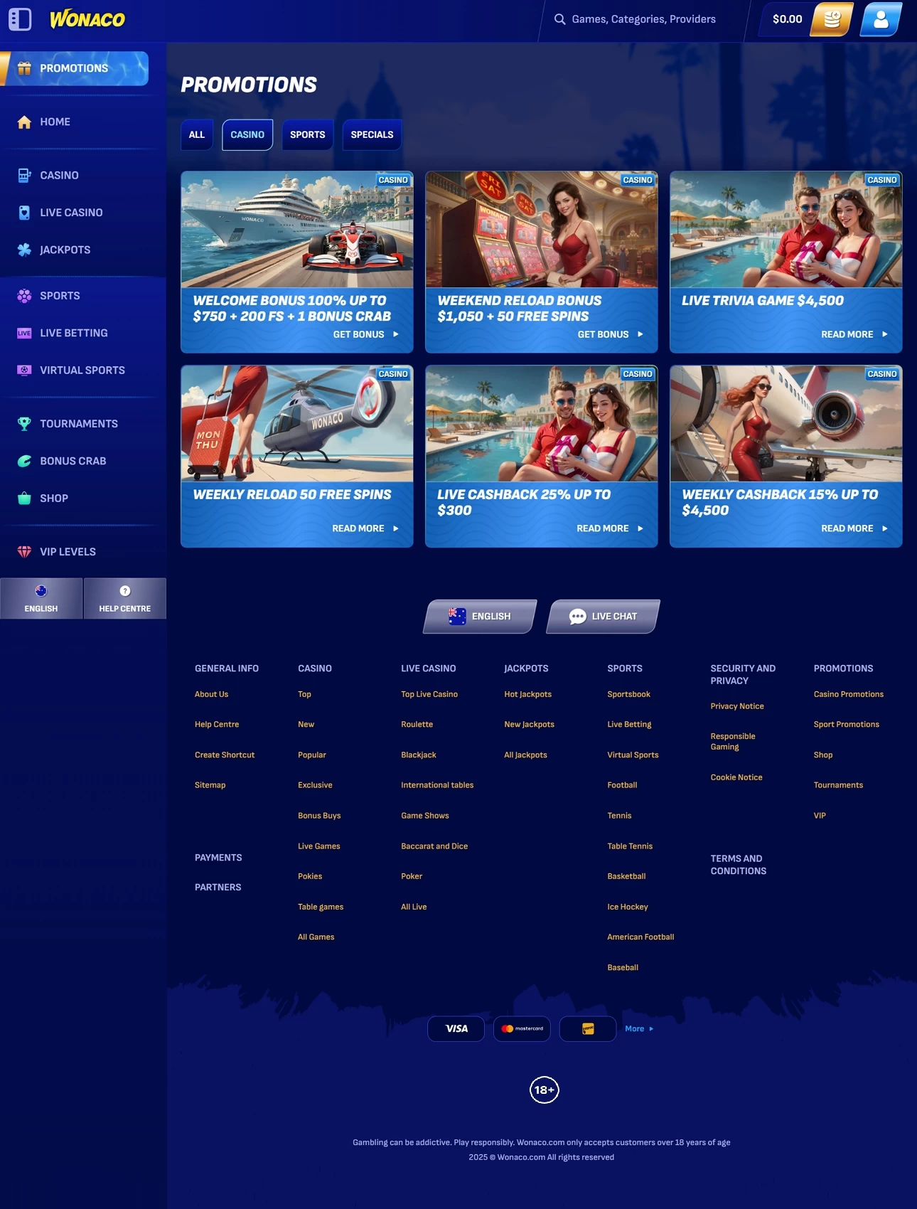 Wonaco Casino Casino
