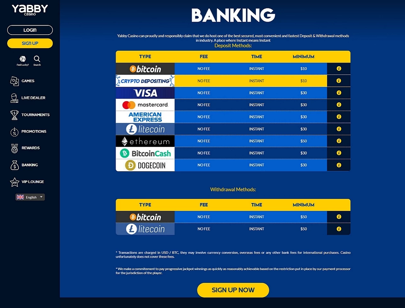 Yabby Casino Casino