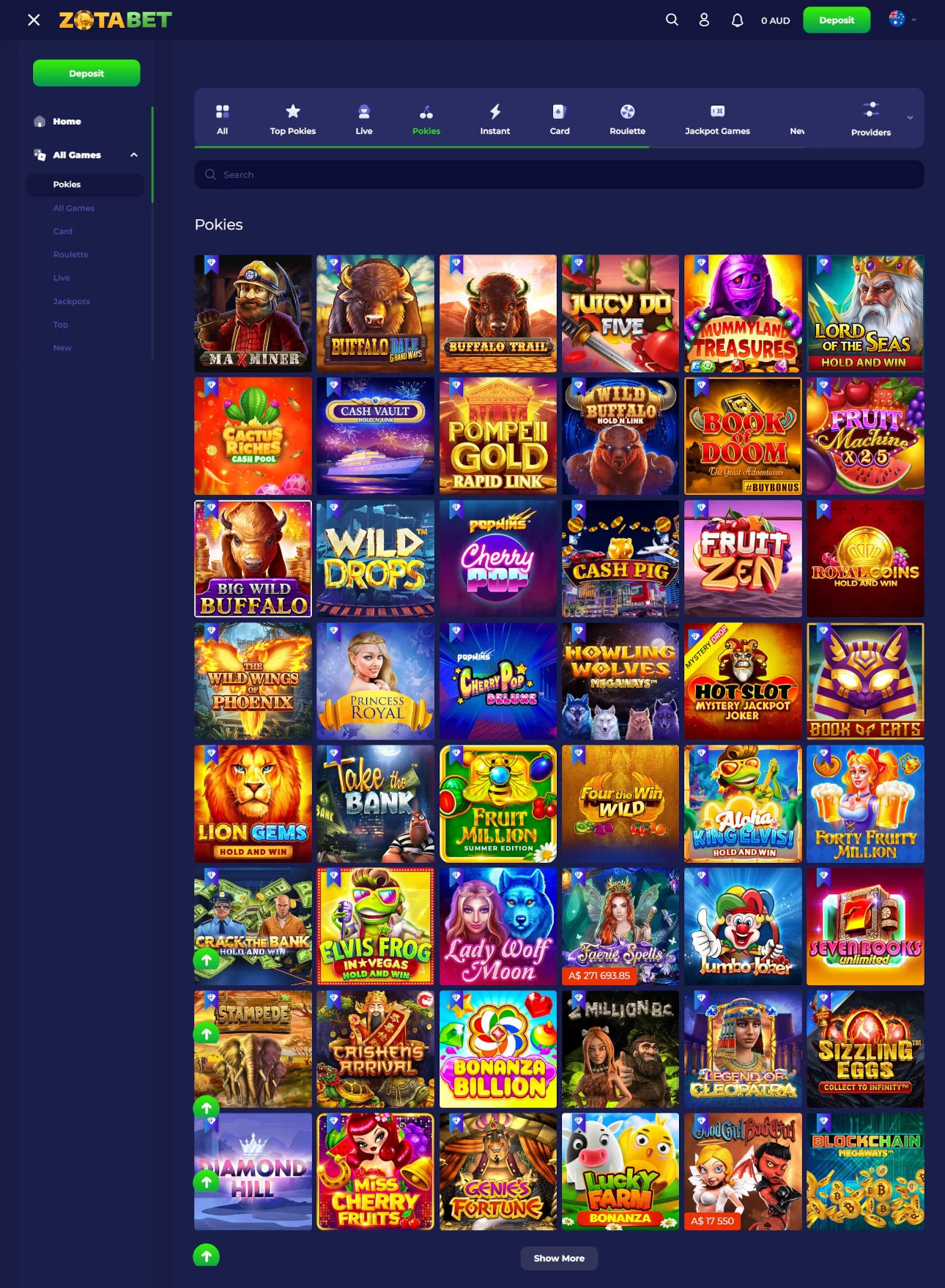 Zotabet Casino  Casino
