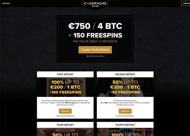 Champagne Spins Casino  Casino