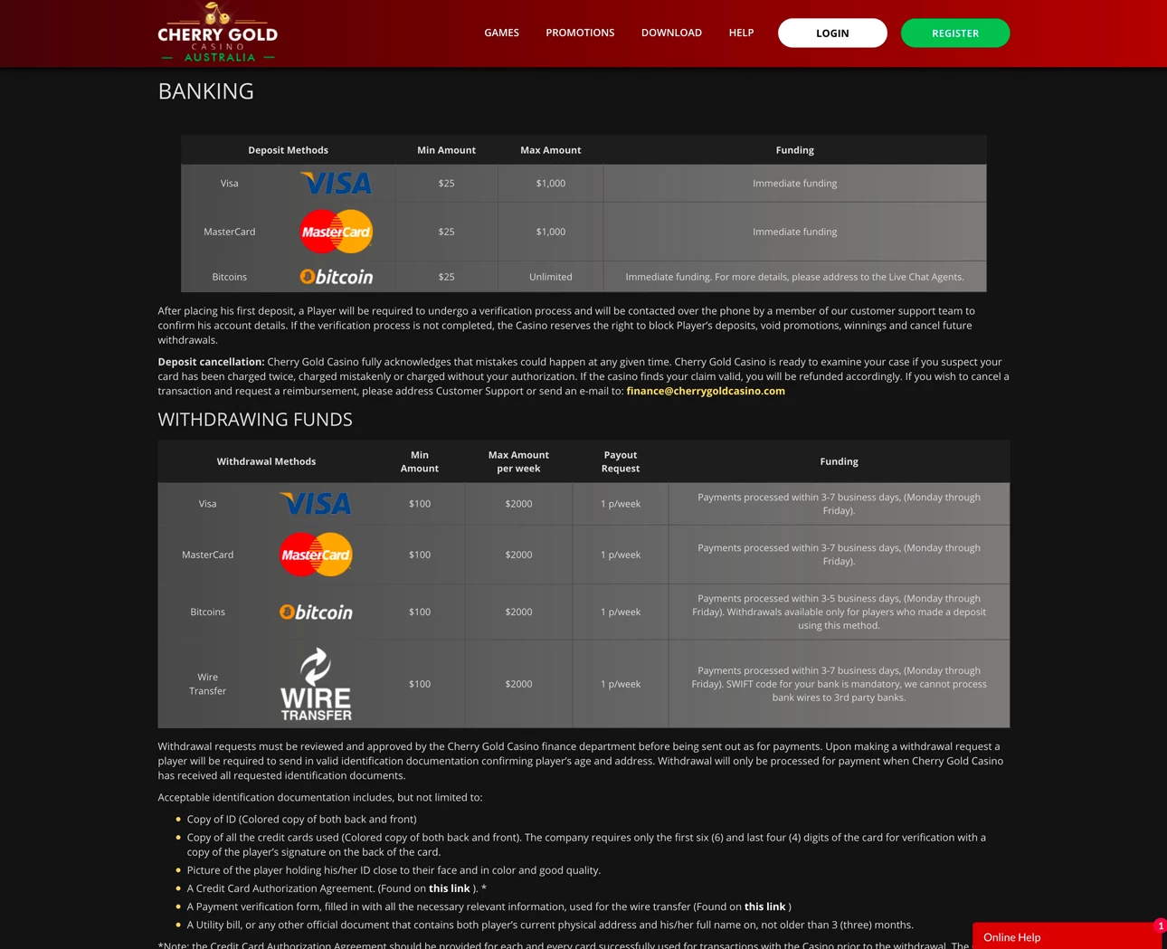 Cherry Gold Casino Casino