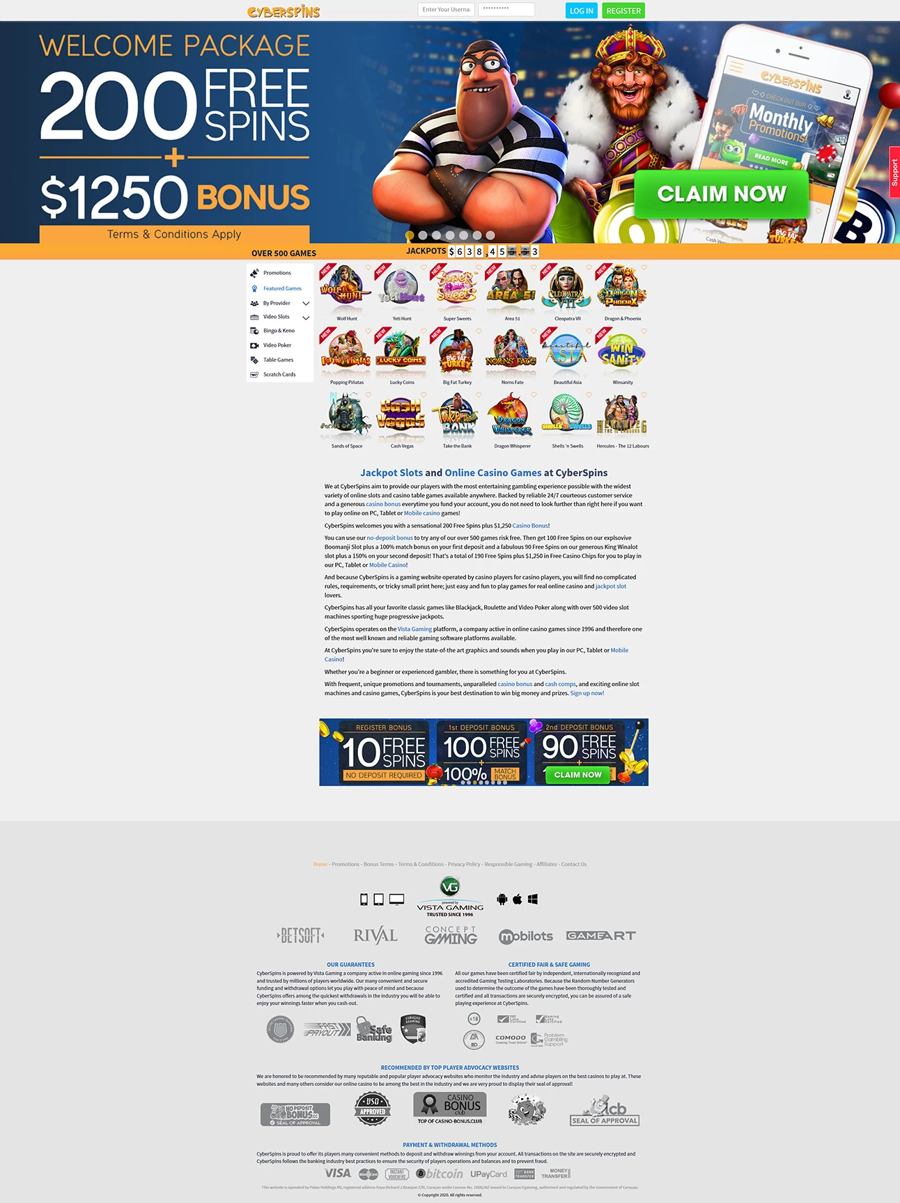 Cyber Spins Casino Casino
