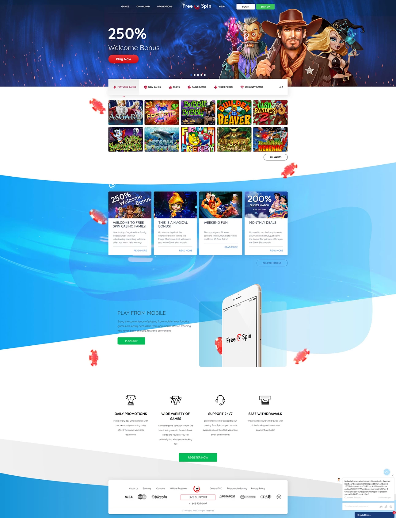Free Spin Casino  Casino