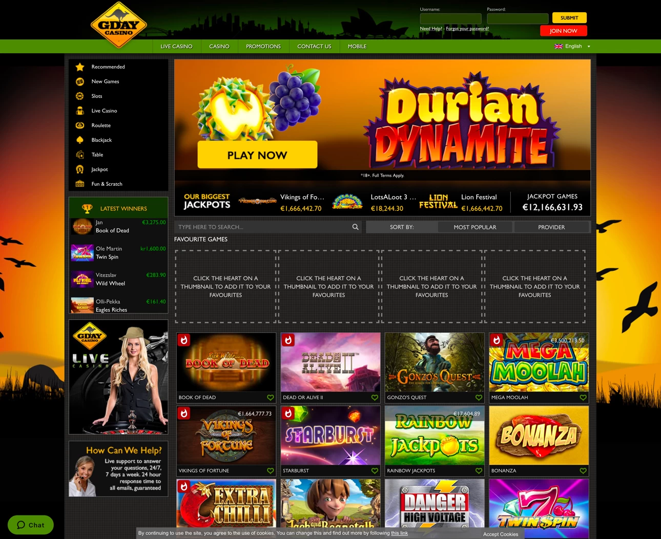 Gday Casino Casino