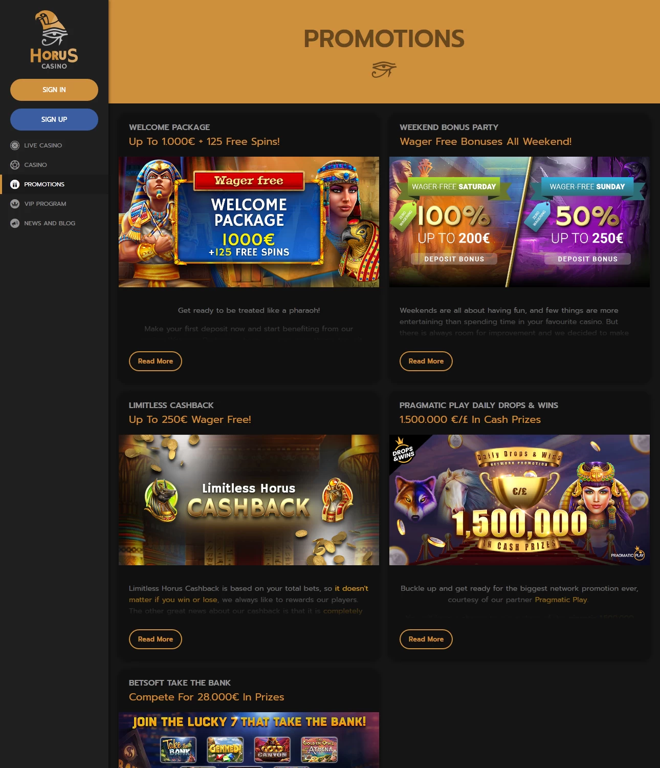 Horus Casino  Casino