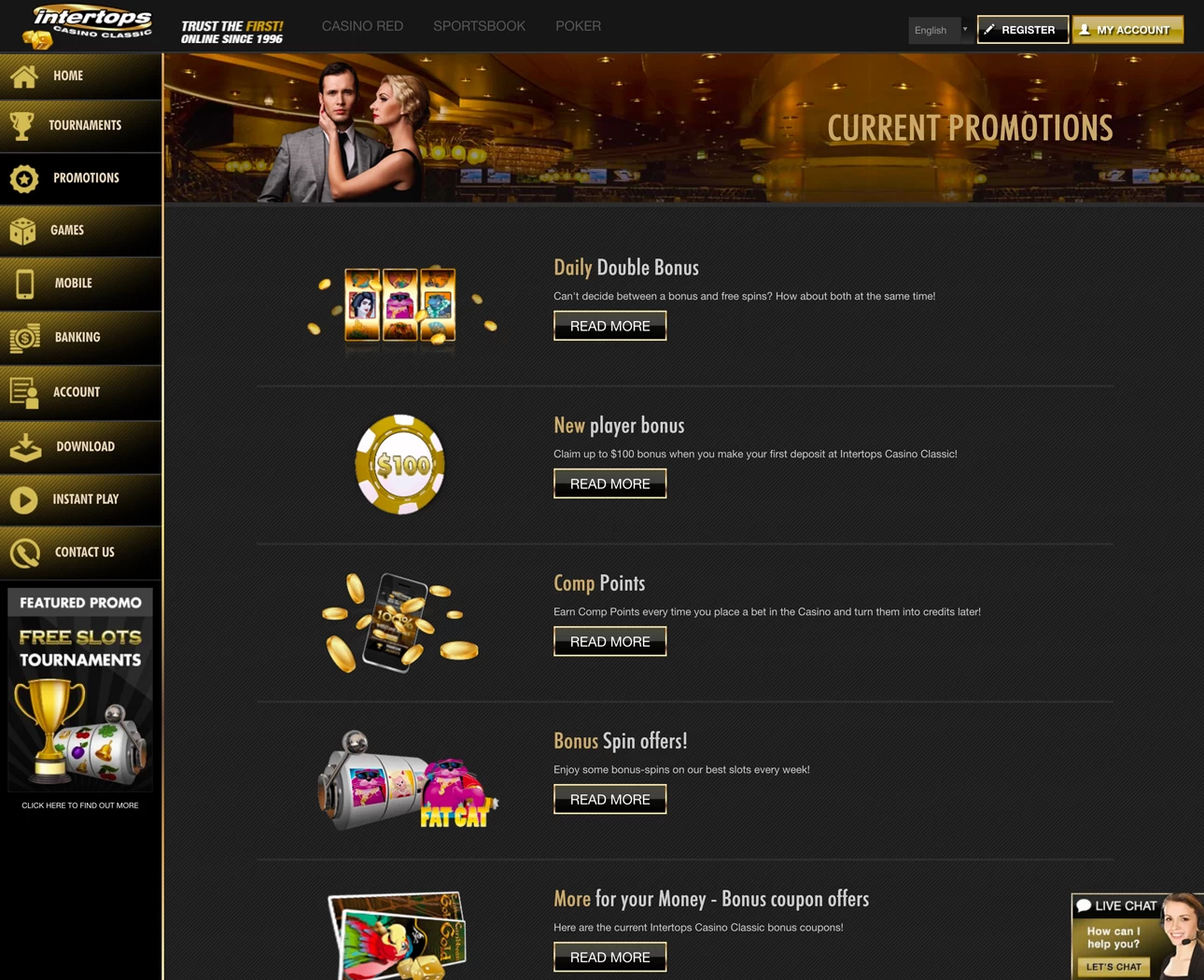 Intertops Casino  Casino
