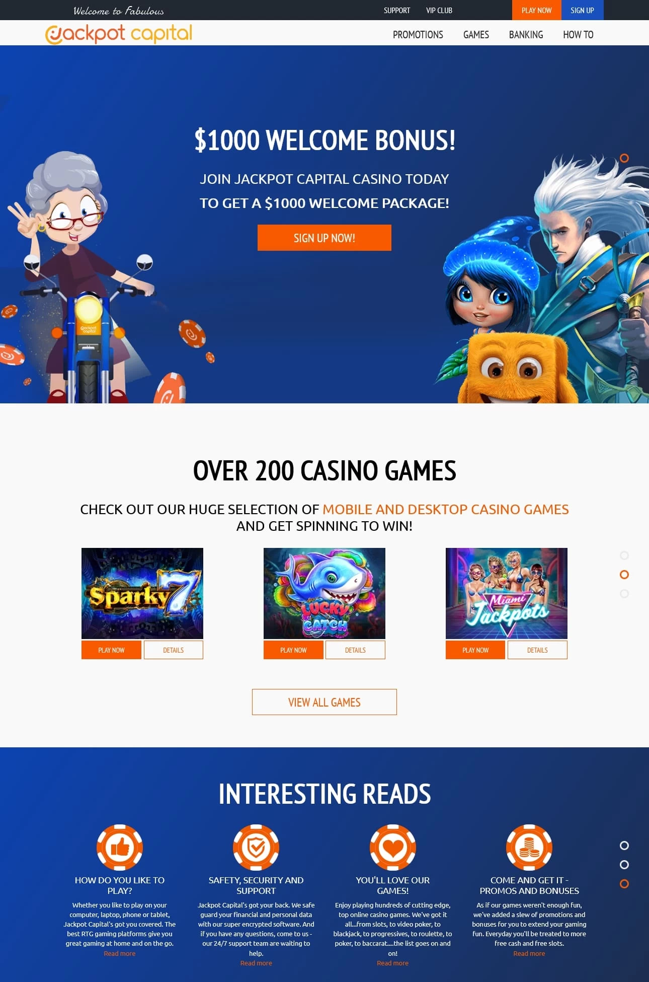 Jackpot Capital Casino  Casino
