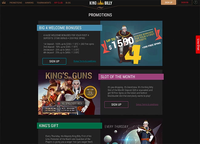 King Billy Casino  Casino