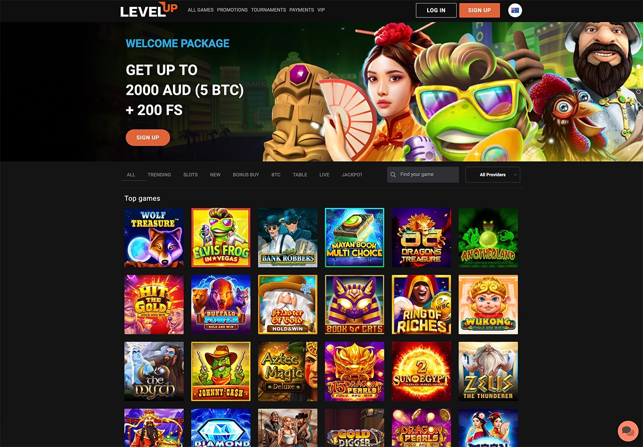 LevelUp Casino  Casino