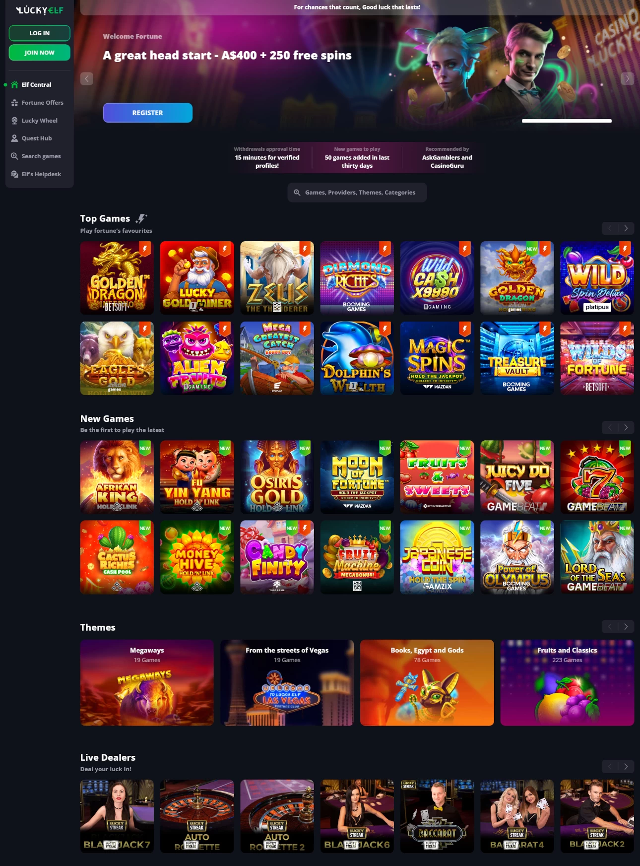 Lucky Elf Casino Casino