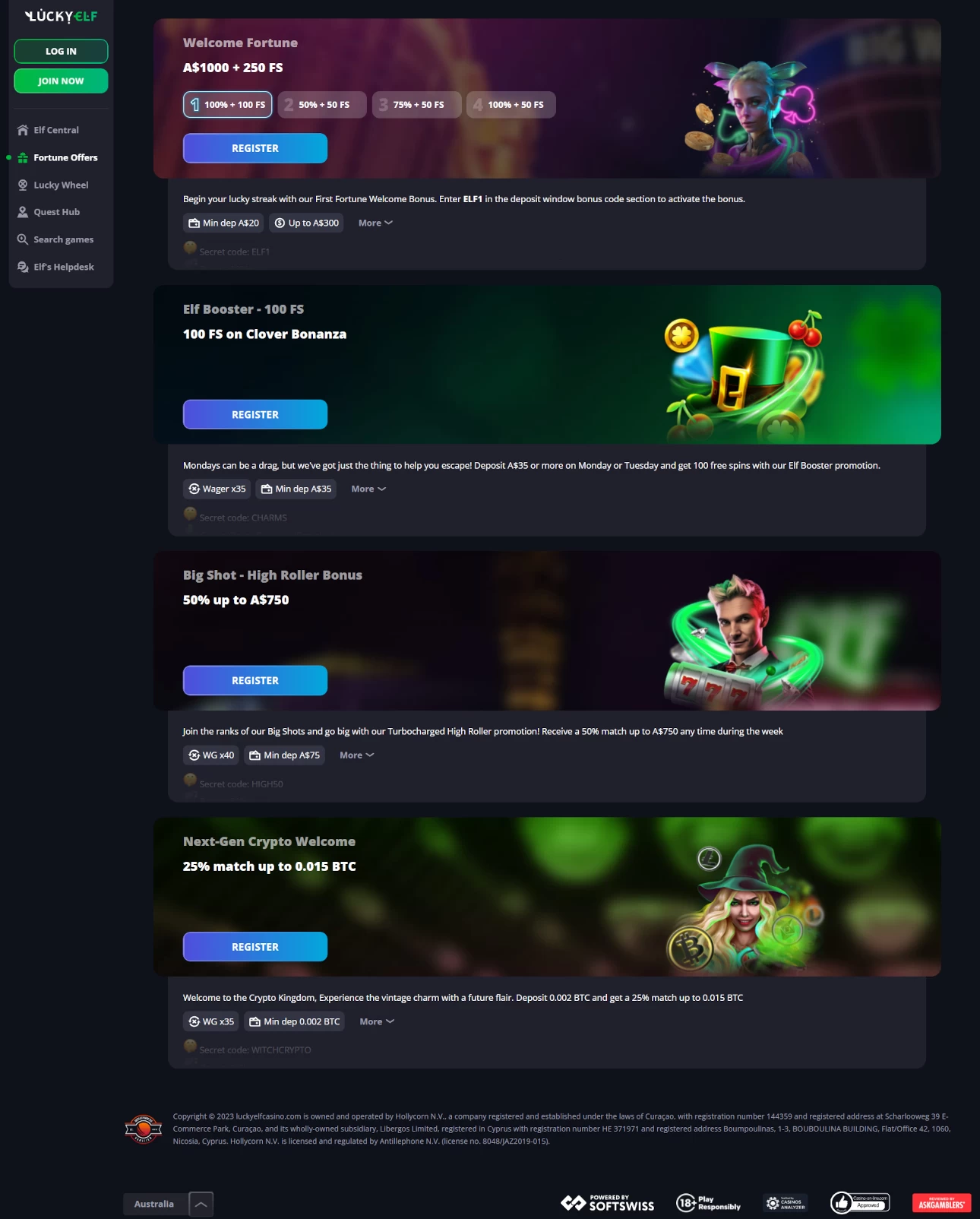 Lucky Elf Casino Casino