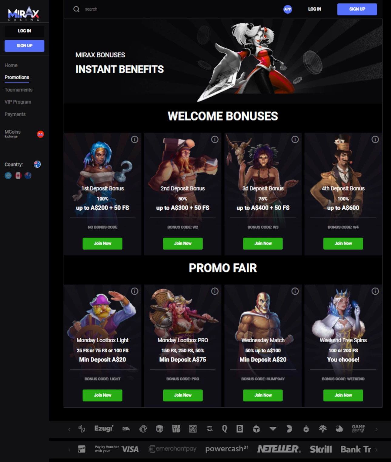 Mirax Casino  Casino