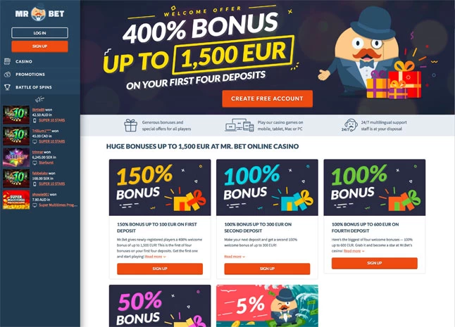 Mr Bet Casino  Casino