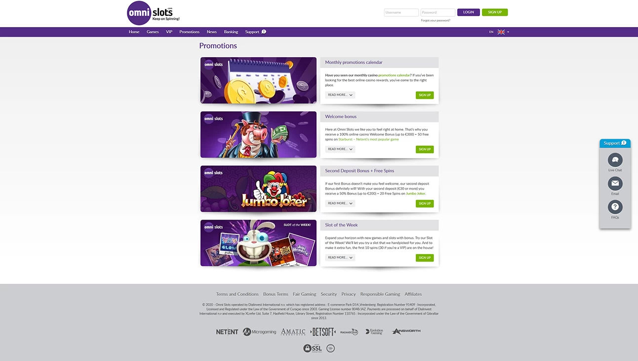 Omni Slots Casino  Casino
