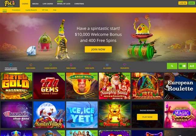 Pokie Spins Casino  Casino
