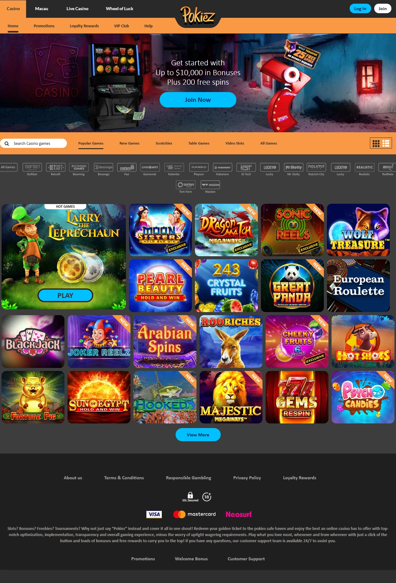 Pokiez Casino  Casino