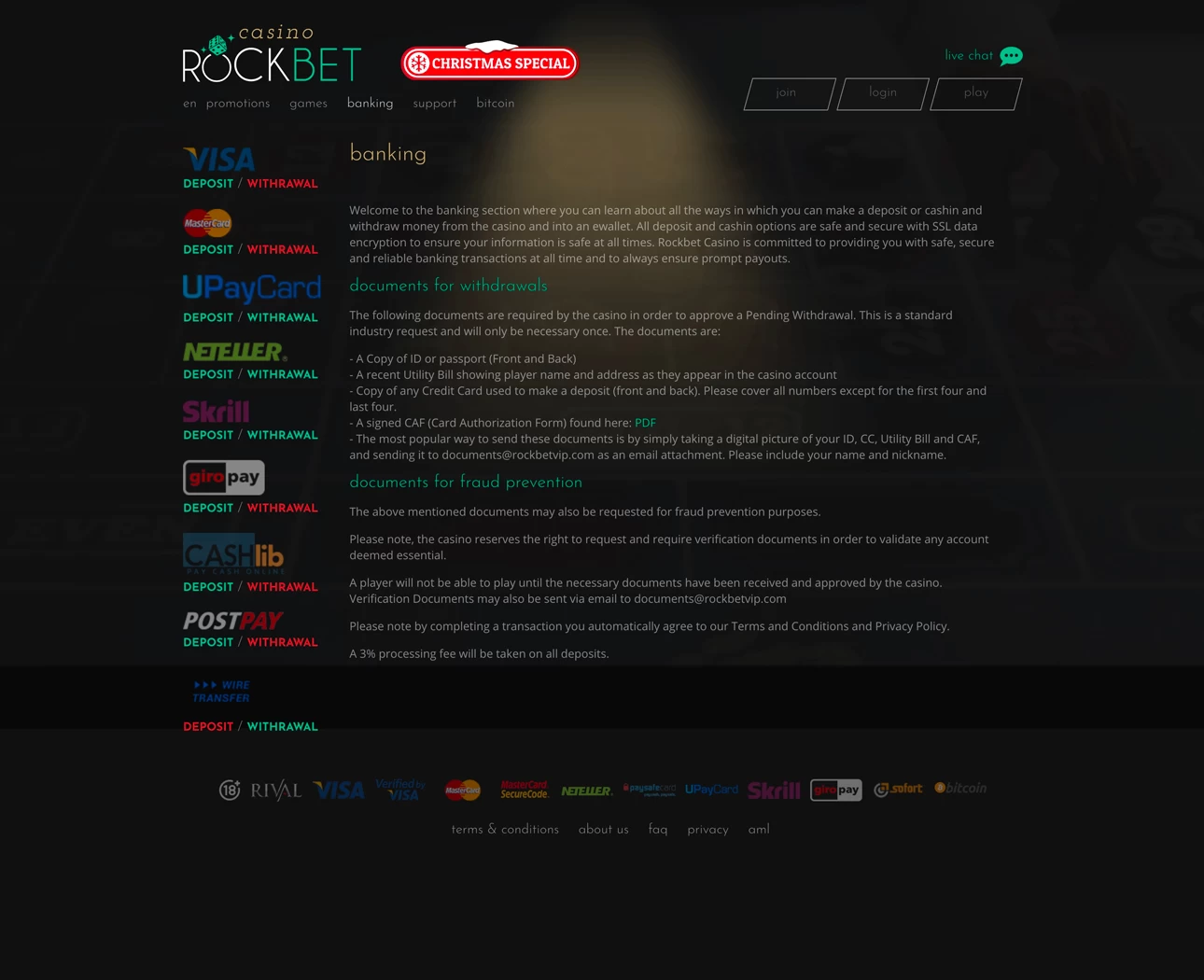 Rockbet Casino Casino