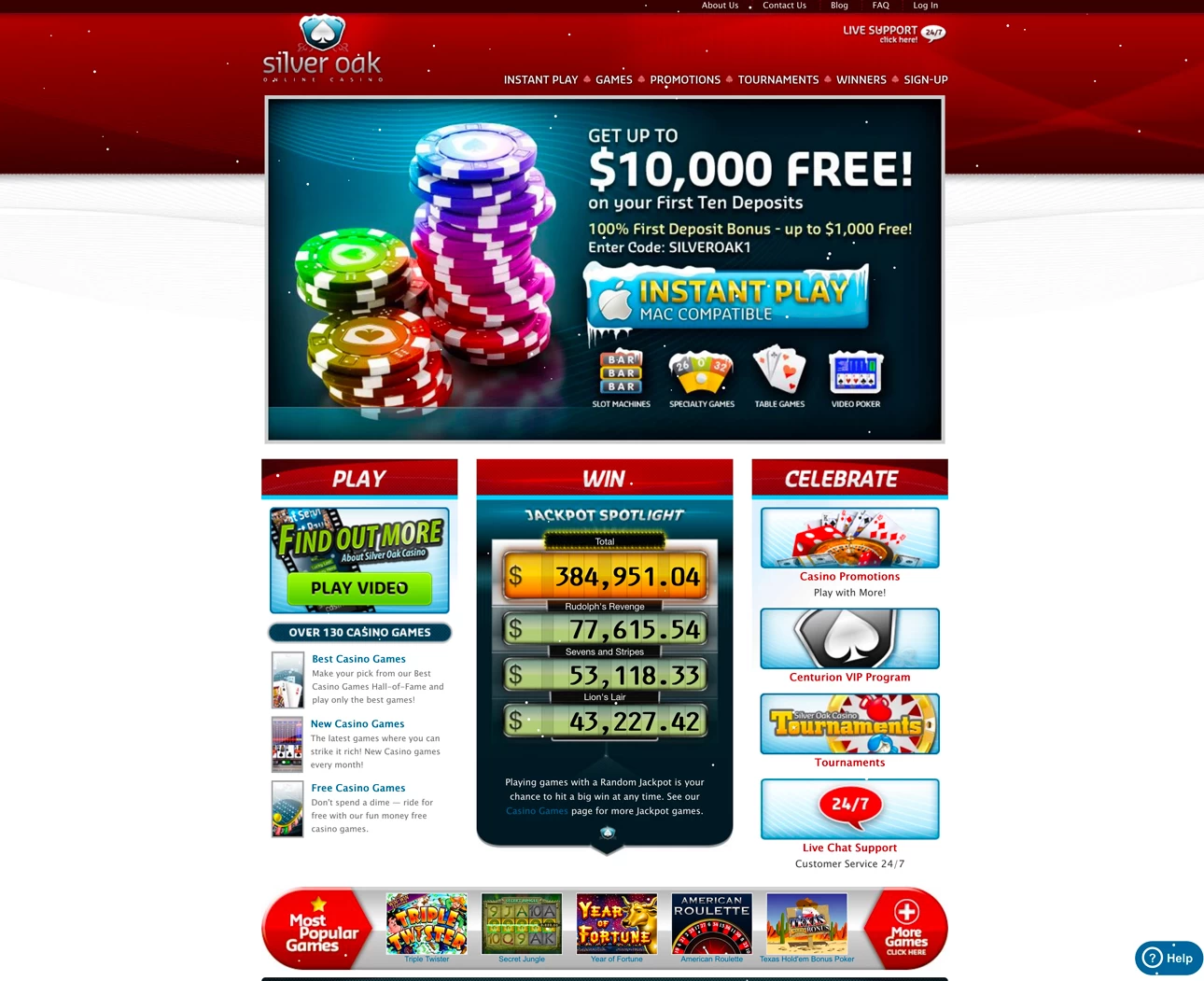 Silver Oak Casino Casino