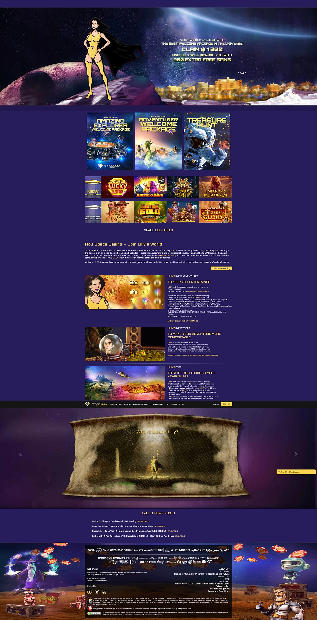 Space Lilly Casino Casino