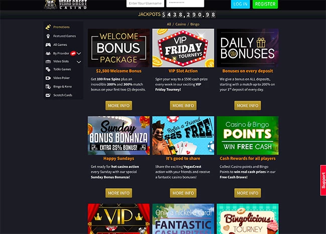 Vegas Crest Casino Casino