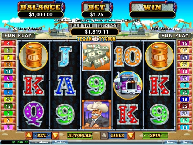 Texan Tycoon				 Pokie